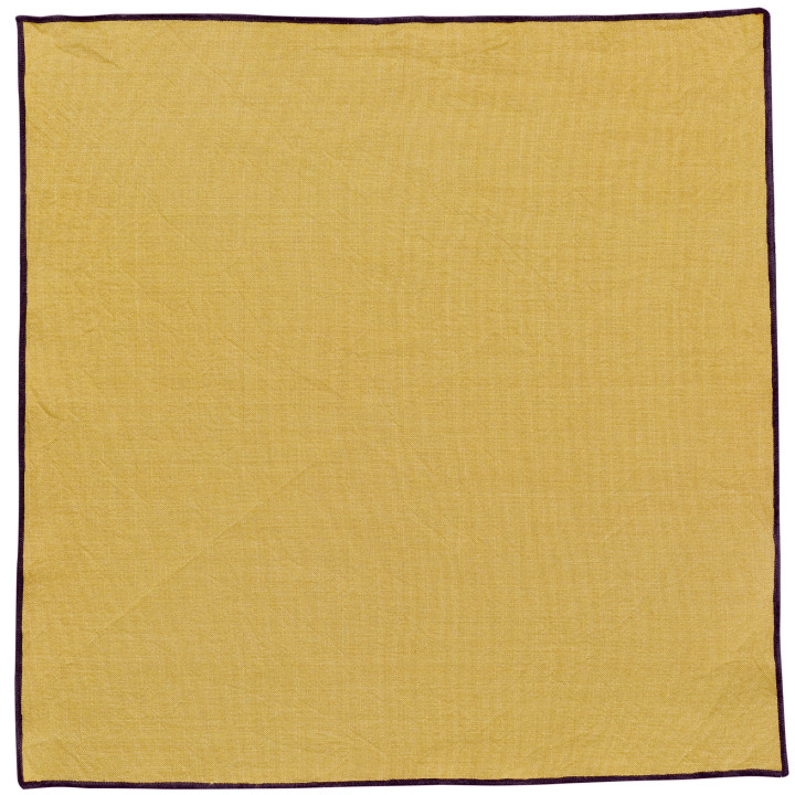 Serviette de table recyclée Grace Badiane 40 x 40