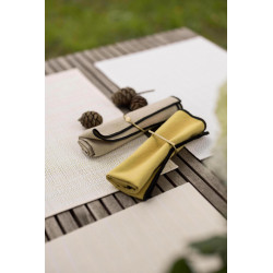 Recycelte Serviette Grace Badiane 40 X 40