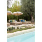 Almofada estampada para exterior Alga Bronze 45 X 45
