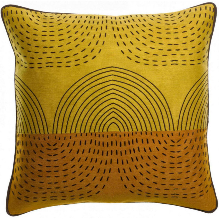 Cuscino ricamato Etna Mirabelle 45 X 45