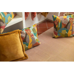 Cuscino ricamato Izel Minéral 30 X 50