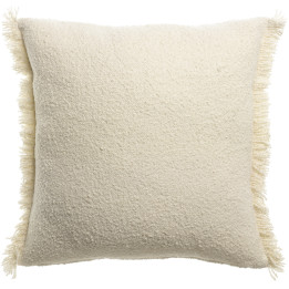 Almofada lisa Jane Neige 45 X 45