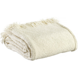 Plaid uni Jane Neige 130 x 160