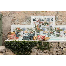 Almofada bordada Raki Carbone 45 X 45