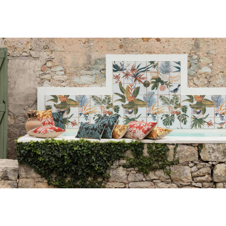 Almofada bordada Raki Carbone 45 X 45