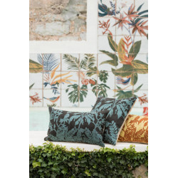 Besticktes Kissen Raki Carbone 45 X 45