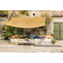 Coussin Zeff Céleste Cuivre 45 x 45
