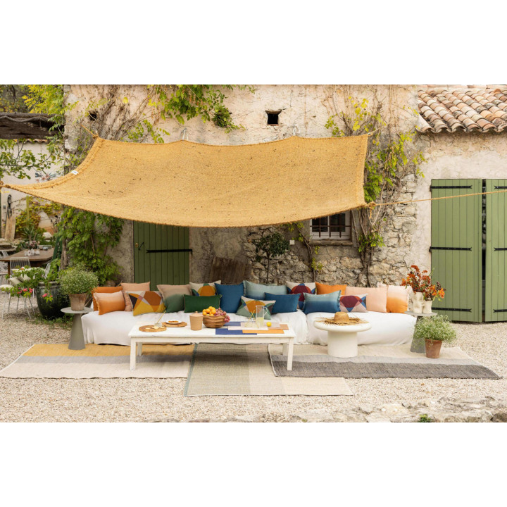 Cuscino Zeff Celeste Cuivre 45 X 45