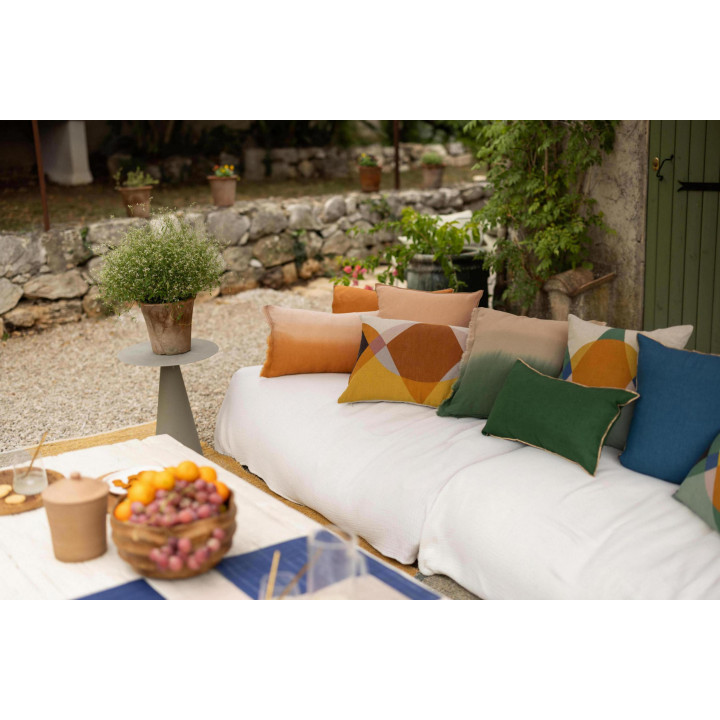 Coussin Zeff Céleste Cuivre 45 x 45