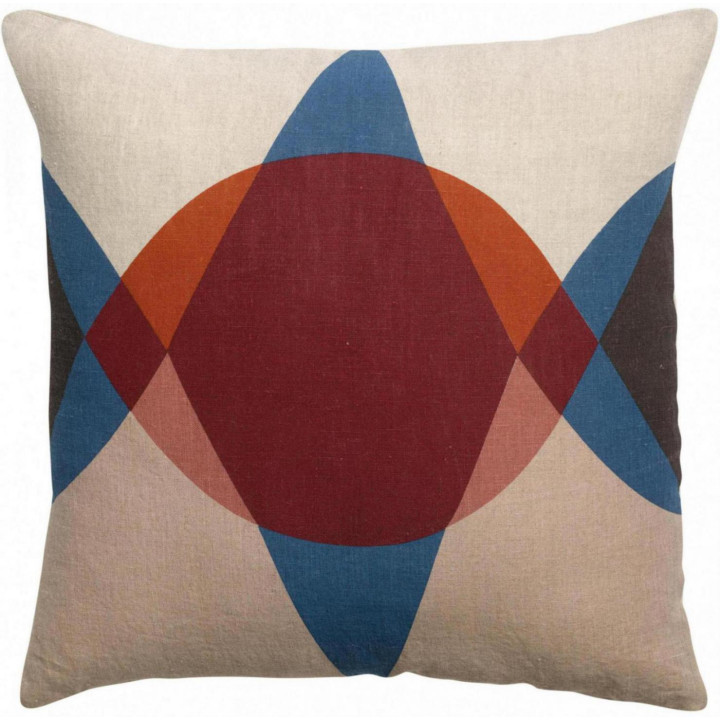 Cojín estampado Zeff Malory Dragée 45 X 45