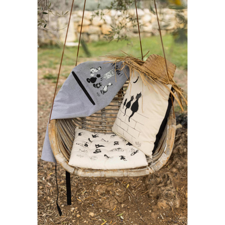 Cuscino per sedia 9 punti Dubout Beige 40 X 40 X 3