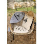Galette de chaise 9 points Dubout Beige 40 x 40 x 3 cm