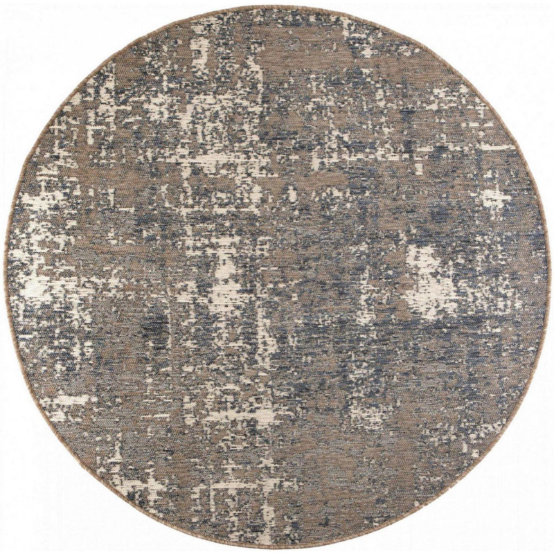 Outdoor-Teppich Catania 2 Gris Diamètre 160
