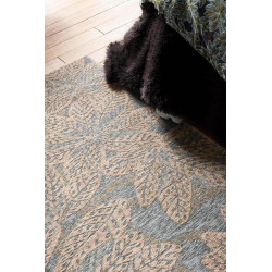 Alfombra exterior reciclada Ariane Acier 80 X 200