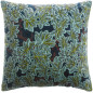 Cuscino stampato Ariane Pétrole 45 X 45