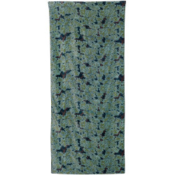 Edredom estampado Ariane Pétrole 85 X 200
