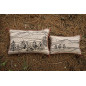 Coussin brodé Dusko Sienne 40 x 65