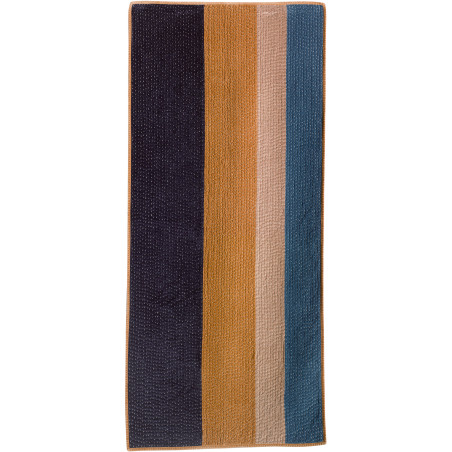Edredón Elise Patchs Cobalt 80 X 180