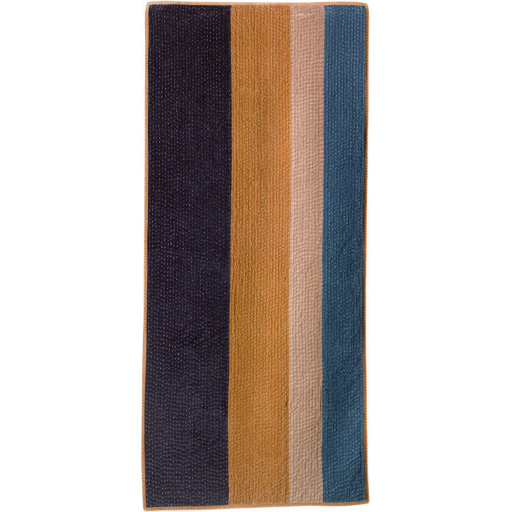 Edredom Elise Patchs Cobalt 80 X 180