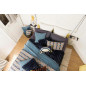 Edredom estampado Farel Multico 85 X 200