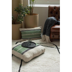 Coussin de sol Gatsby Eucalyptus 55 x 55 x 10 cm