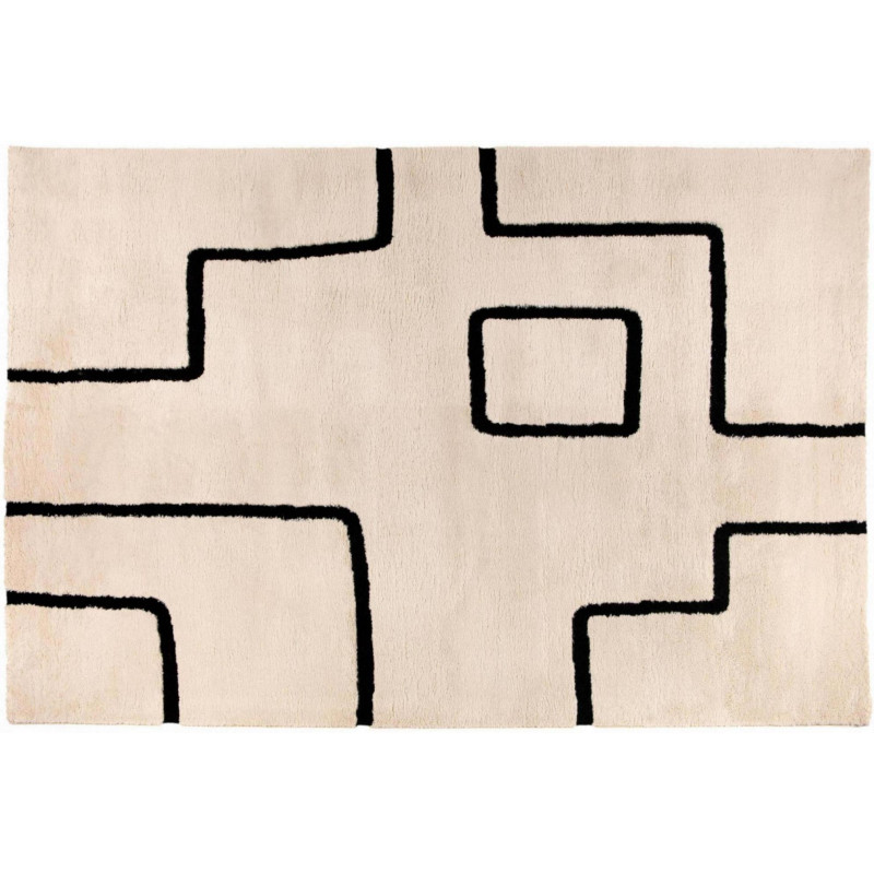 Alfombra Louisa Caviar 160 X 230 X 2