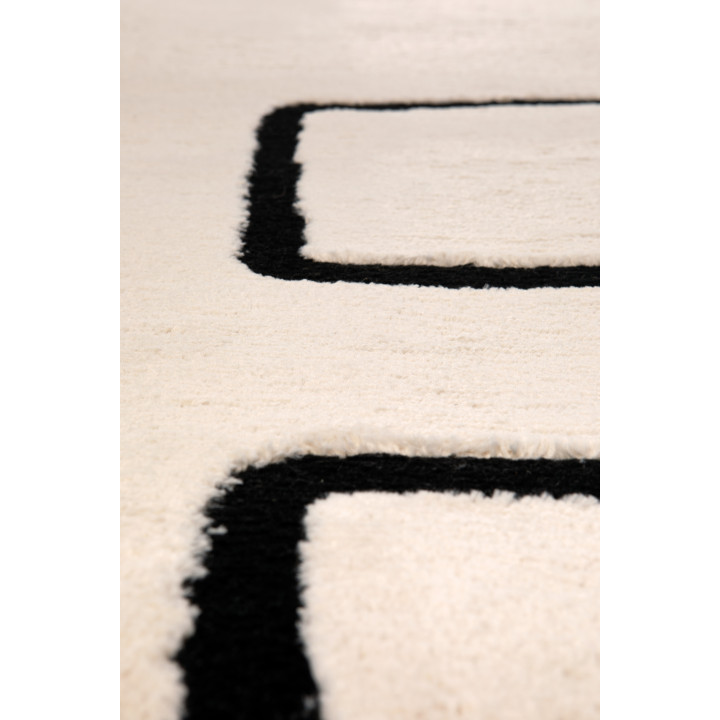 Tapis Louisa Caviar 160 x 230 x 2 cm