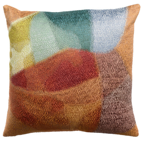 Cuscino ricamato Nevio Multico 45 X 45