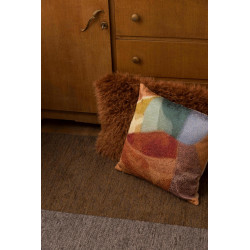 Coussin brodé Nevio Multico 45 x 45
