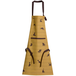 Keukenschort Dubout Partition de chats Cannelle 72 X 85
