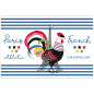 Set de table French Cocorico Assortis 30 x 45
