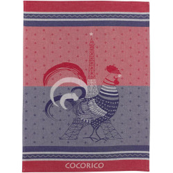Jacquard-Geschirrtuch Cocorico Multicolore 50 X 70