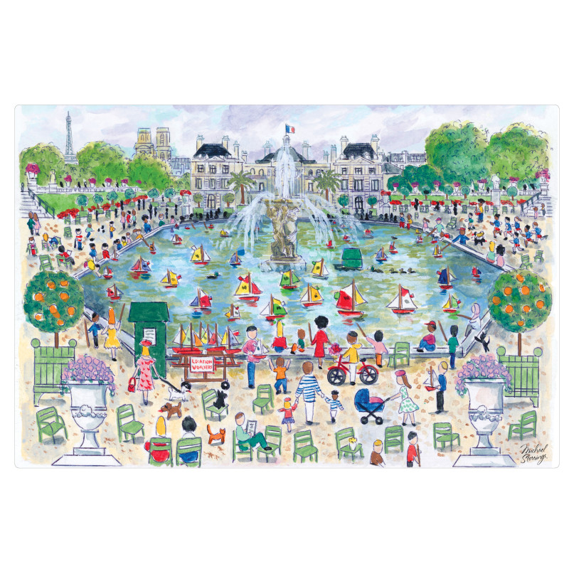 Conjunto de mesa Jardin du Luxembourg Assortis 30 X 45