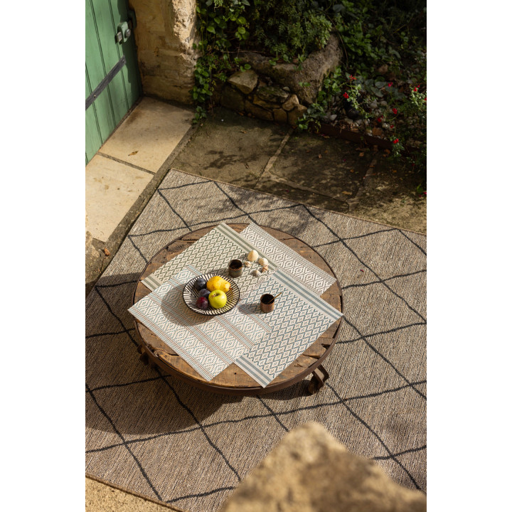 Tappeto outdoor Allan Naturel 120 X 170 X 1