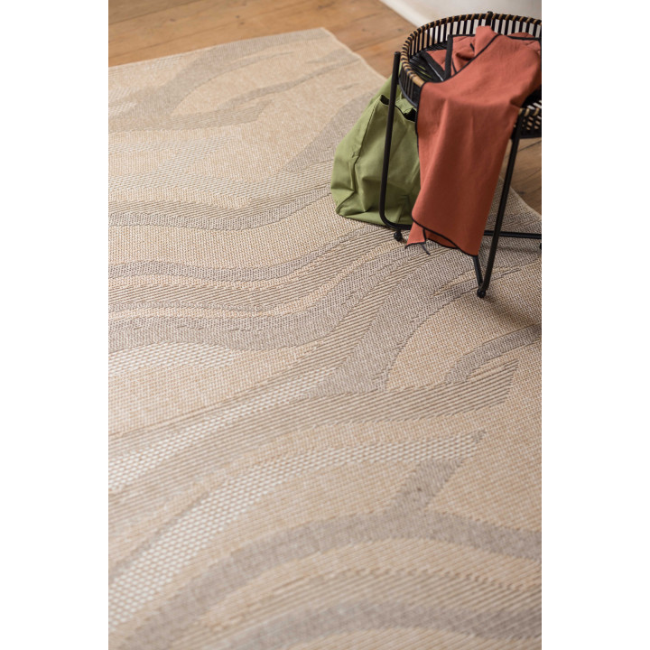Alfombra exterior Clem Naturel 160 X 230 X 1