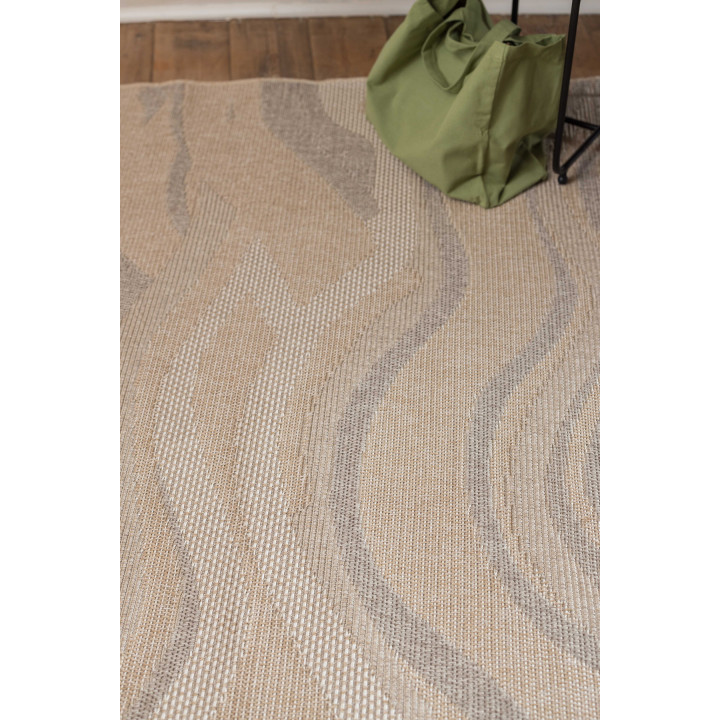 Alfombra exterior Clem Naturel 160 X 230 X 1