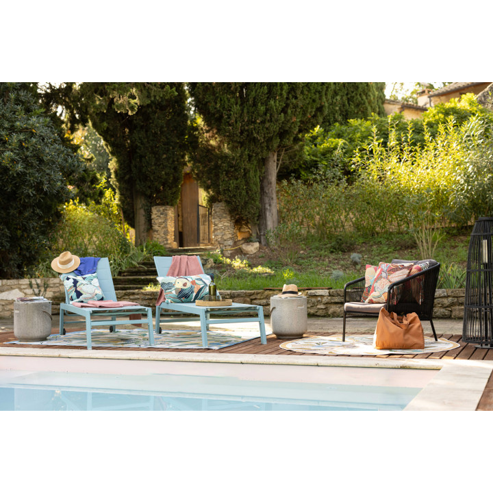 Coussin Dori outdoor Papaye 40 x 65