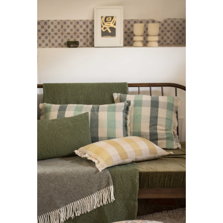 Coussin imprimé Kate Bronze 30 x 50