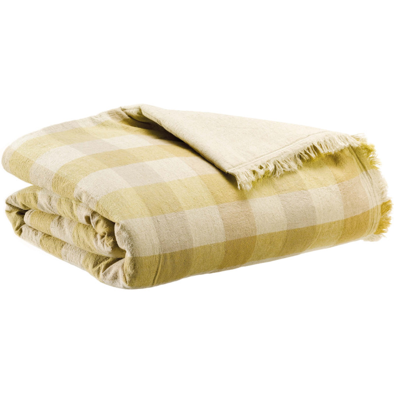 Plaid imprimé Kate Bronze 135 x 200