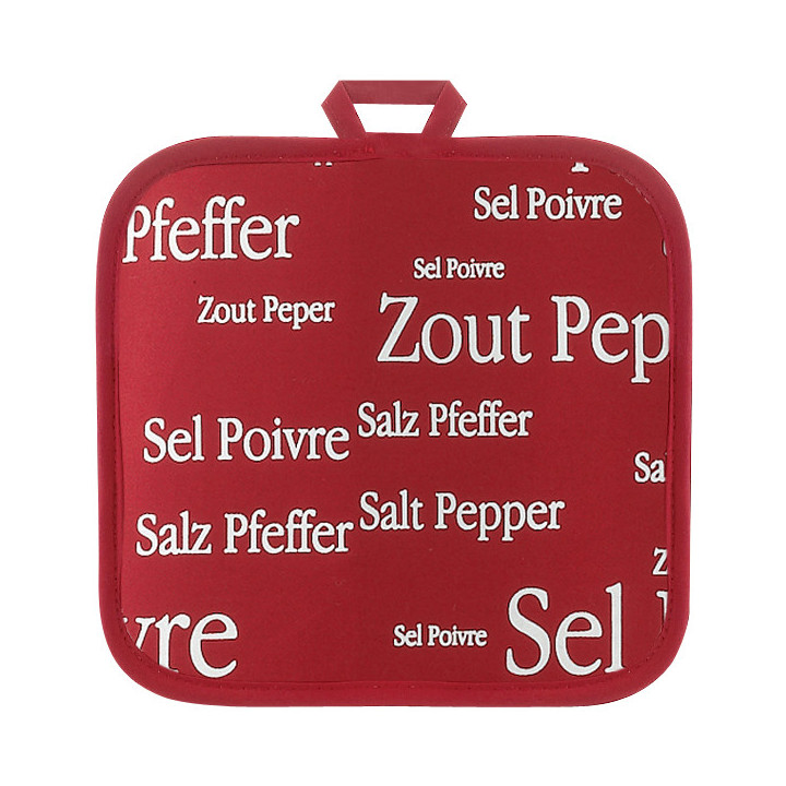 Manopla Sel & Poivre Rouge 20 X 20