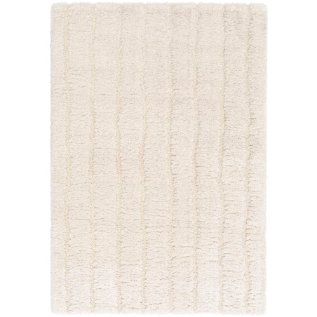 Tappeto riciclato Maël Neige 120 X 170 X 4