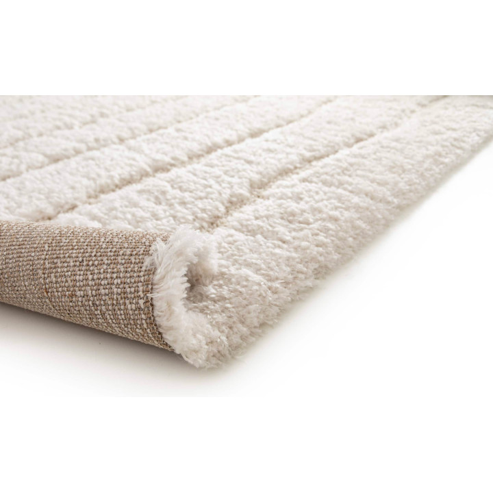 Alfombra reciclada Maël Neige 120 X 170 X 4