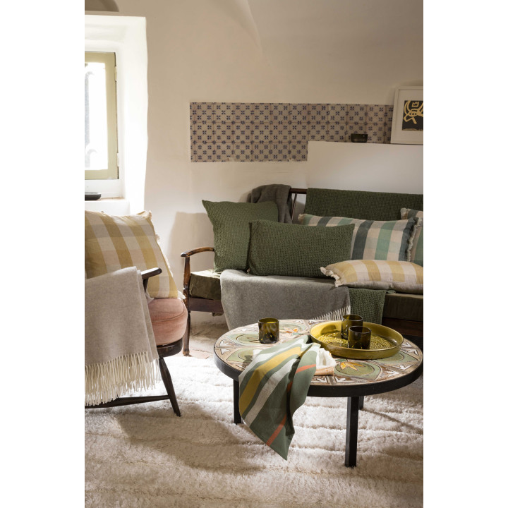 Tapis recyclé Maël Neige 120 x 170