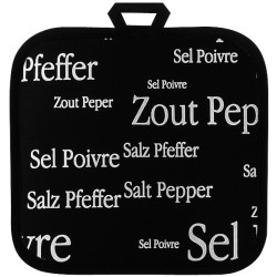 Manique Sel & Poivre noir 20 X 20