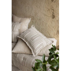 Almofada estampada Tina Naturel 30 X 50