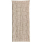 Edredom estampado Tina Naturel 85 X 200