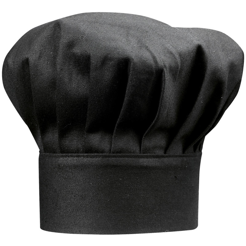 Kochmütze Chef Noir 27 X 33