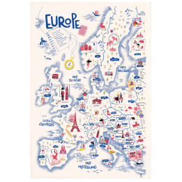 Theedoek Europe Écru 48 X 72