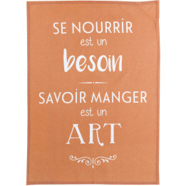Strofinaccio Savoir manger Caramel 50 X 70