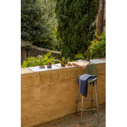 Torchon recyclé Rib Marine 50 x 70